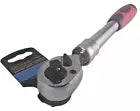 1/2" x 3/8"Dual DR Head Extendable Ratchet Wrench 72 Tooth Handle ( 12"- 17.5")