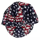 Welding Cap stretch to fit Patriotic Beanie Cap