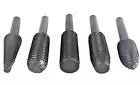 5 PC RASP File Alloy Steel Set 1/4" Shank Rotary Tool Metal, Wood, and Plastic