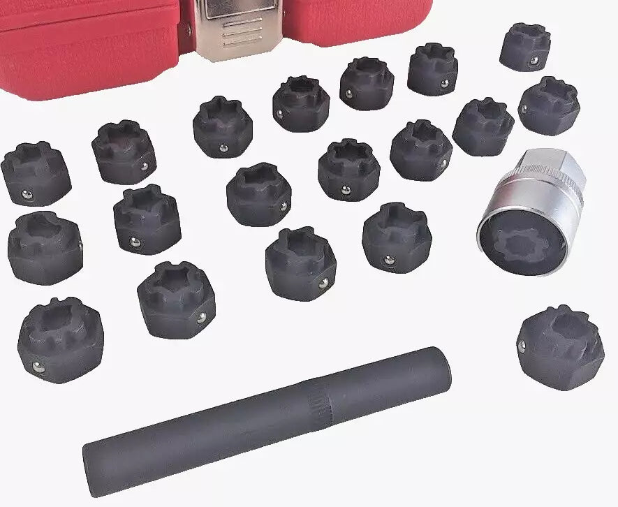 22-Pc Vag Wheel Nuts Socket Set