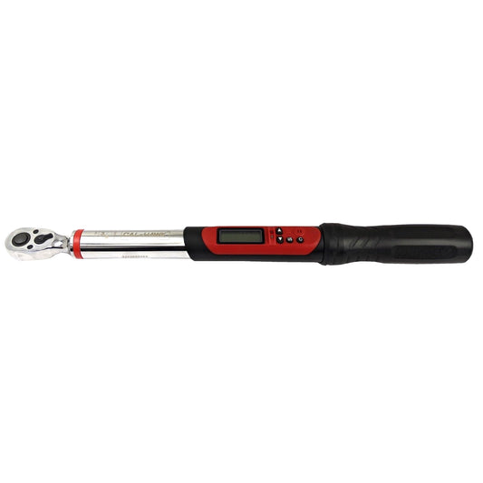 Cal-Hawk 3/8" (20 -100 ft-lbs.) Electronic Heavy Duty Digital Torque Wrench - skyhawktools