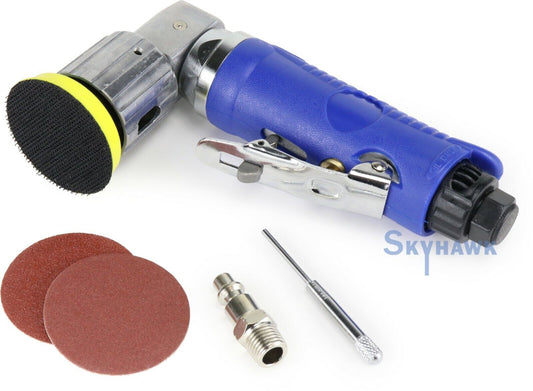 2" Mini Orbital Air Sander Kit, 80 & 120 Grit