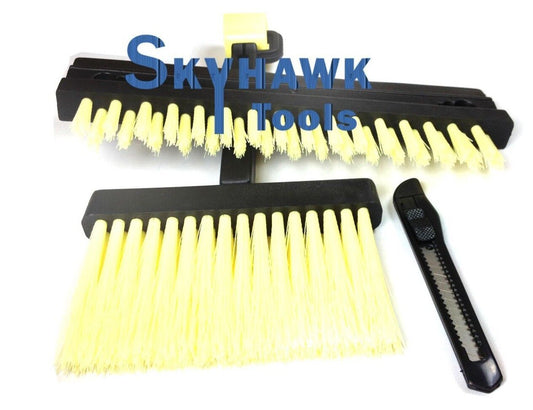 Wallpaper Tool Kit: Pasting Brush, Seam Roller, Smoothing Brush, Squeegee, Knife