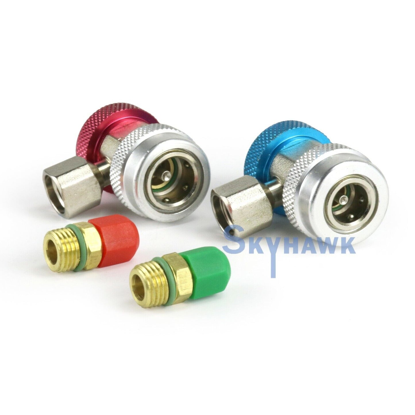 H/L-R-134A Quick Coupler Connect Adapters Type AC Manifold Gauge Auto Set