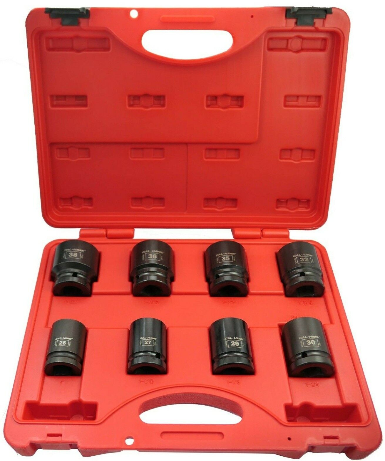 3/4 Inch Drive Impact Socket Set (8-Piece - SAE) - skyhawktools