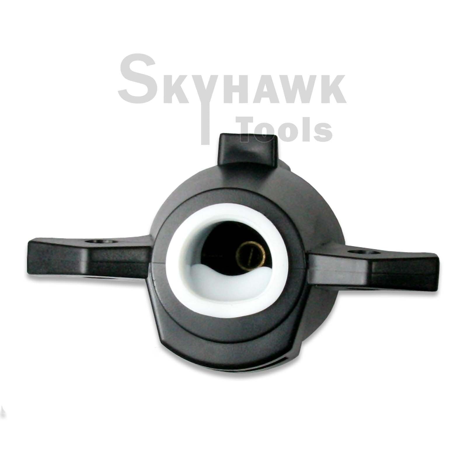 7 Poles ROUND TRAILER CONNECTOR MALE AND FEMALE RV  LIGHT PLUG CONNECTOR 7 Way - skyhawktools