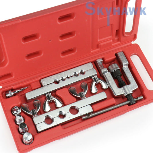 14-Pc. Flaring Tool Kit Water, Gas, Automotive, Refrigeration Line and Plumbing