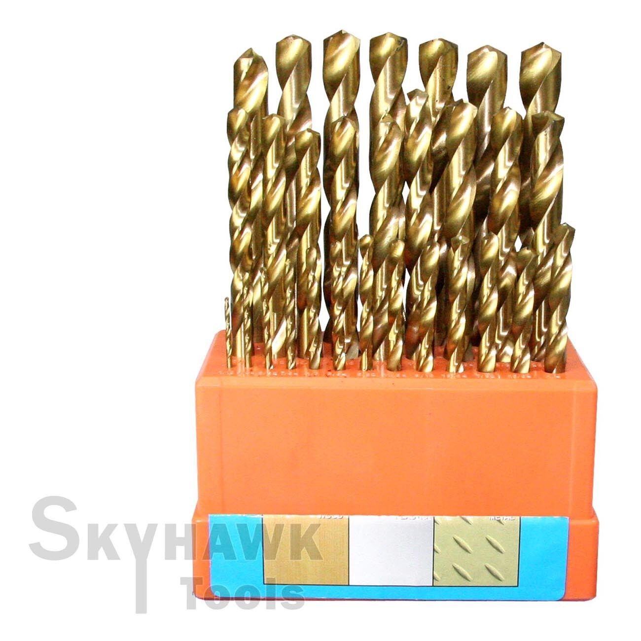 29-PC Titanium High Speed Steel DRILL