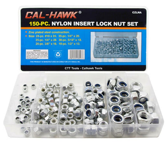 150-PC. Nylon Insert Lock Nut Set