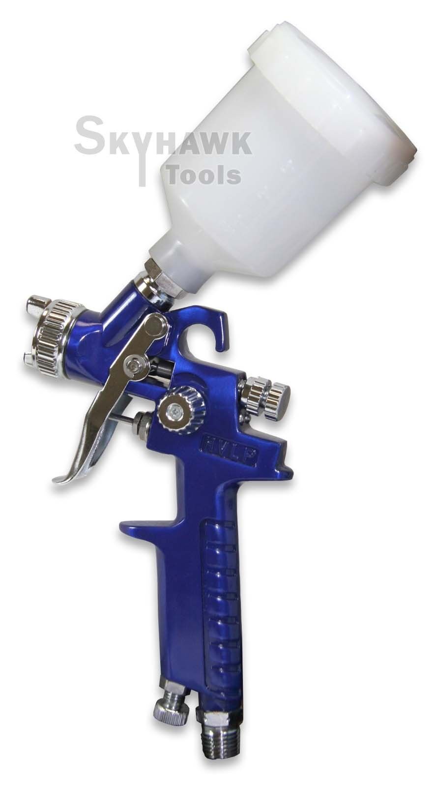 New HVLP Touch-Up SPRAY GUN Auto Car Paint Sprayer Spot Repair 1.0 mm Nozzle - skyhawktools