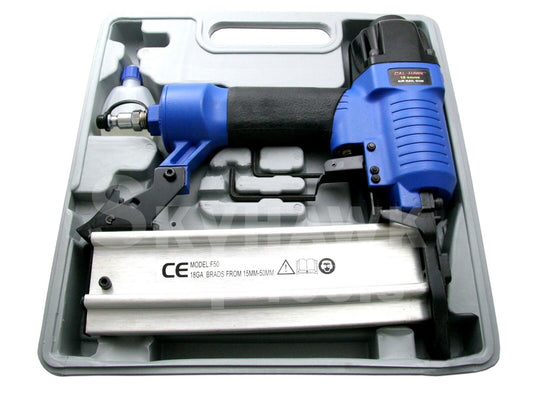 18GA BRAD NAIL GUN 15MM-50MM (air inlet: 1/4")  Nail Length: 5/8" to 2" - skyhawktools