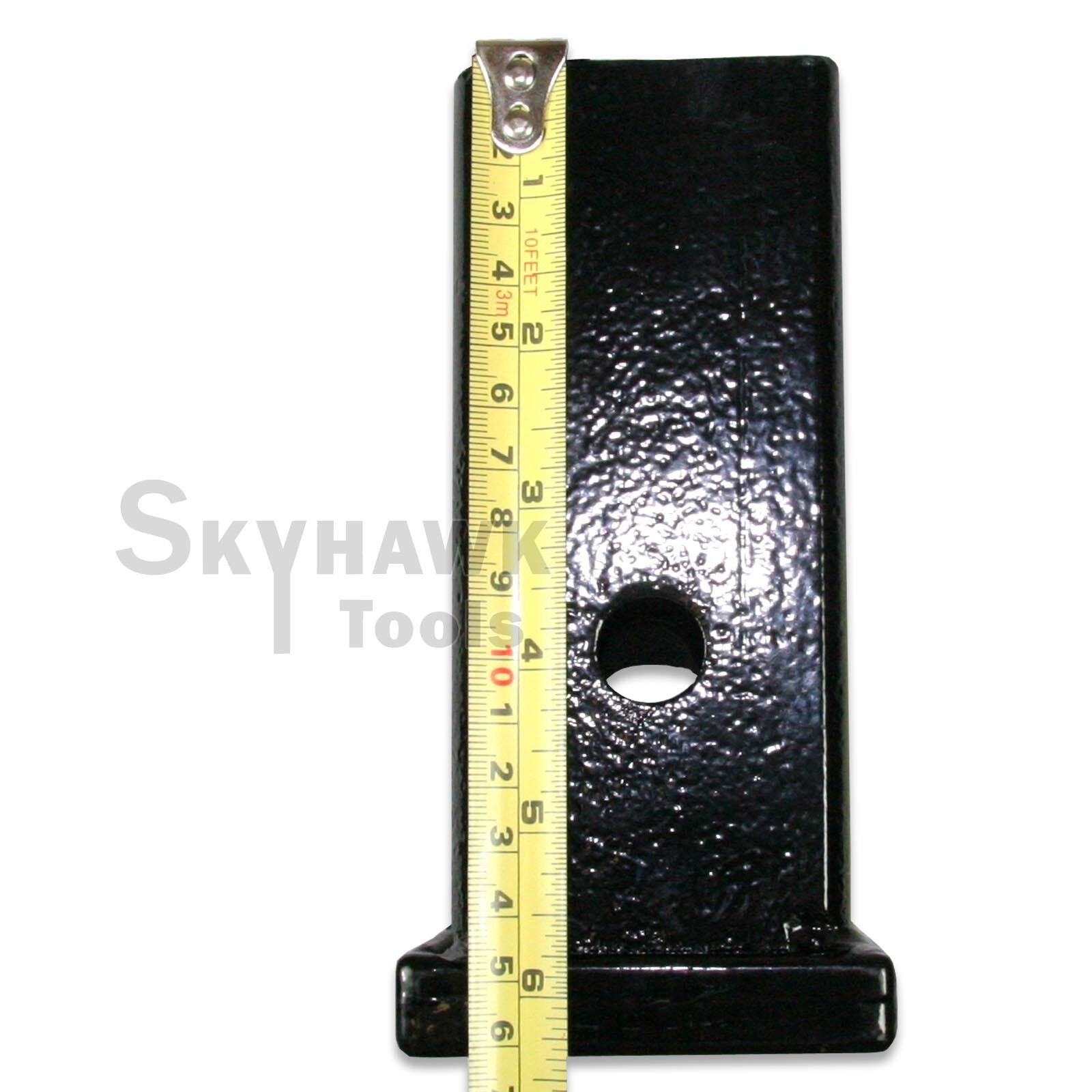 6" Tube Length HITCH BALL MOUNT RECEIVER LONG, FITS STANDARD 2"X2" Weld On - skyhawktools