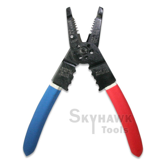 8" Multipurpose Wire Crimping Cutter Strippers For Electrical Copper Wire