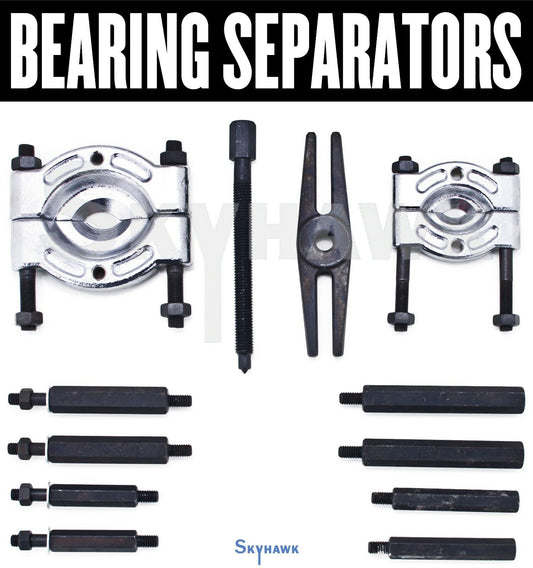 2 Sets Bearing Separator & Puller 2" and 3" Splitters Remove Bearings