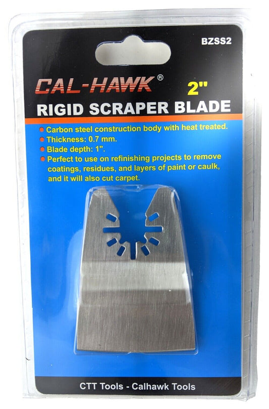 2" RIGID SCRAPER BLADE Universal Fit CAL-HAWK