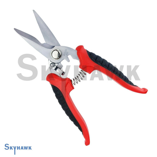 7-1/2" Multipurpose Shears Garden Pruner Kitchen Scissors Pet Nail Trimmer