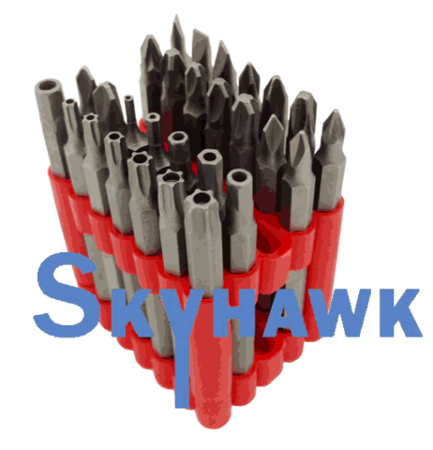 28Pc 3" Security Tamper Star Torx Hex Pozi Triwing Slot Spanner Power Bit CSDB28