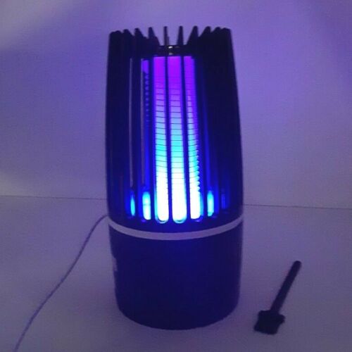 USB Electric Shock Mosquito Killer LED UV Pest Control Lamp Bug Zapper Fly Trap