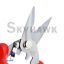 7-1/2" Multipurpose Shears Garden Pruner Kitchen Scissors Pet Nail Trimmer